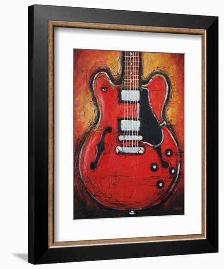 Blues King-Bruce Langton-Framed Art Print