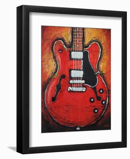 Blues King-Bruce Langton-Framed Art Print