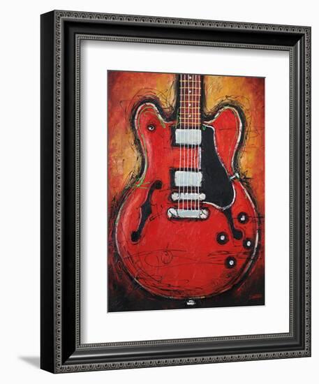 Blues King-Bruce Langton-Framed Art Print