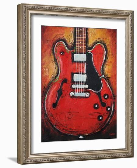 Blues King-Bruce Langton-Framed Art Print