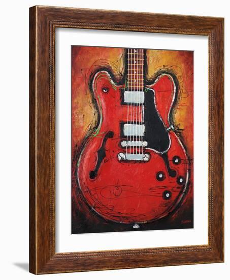 Blues King-Bruce Langton-Framed Art Print