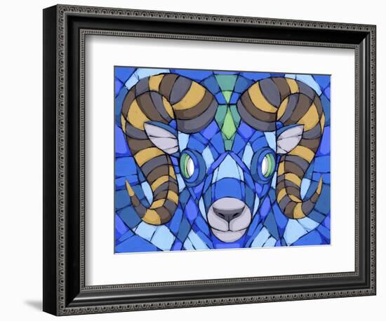 Blues Run The Game-Ric Stultz-Framed Premium Giclee Print