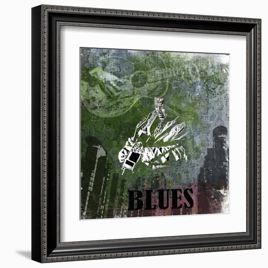 Blues-Jean-François Dupuis-Framed Art Print