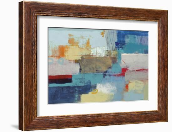 Bluescape 1-Ursula Brenner-Framed Giclee Print