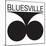 Bluesville Records Logo-null-Mounted Art Print