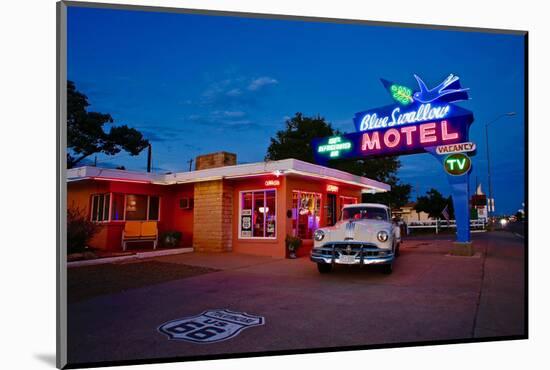 Blueswallow Motel, 2017-null-Mounted Photographic Print