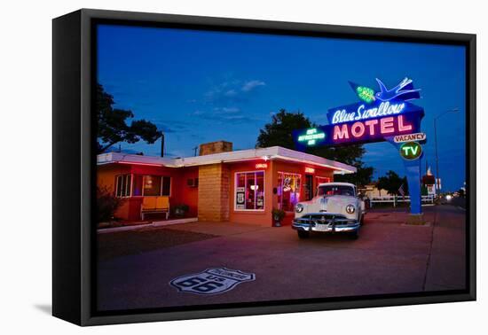 Blueswallow Motel, 2017-null-Framed Premier Image Canvas