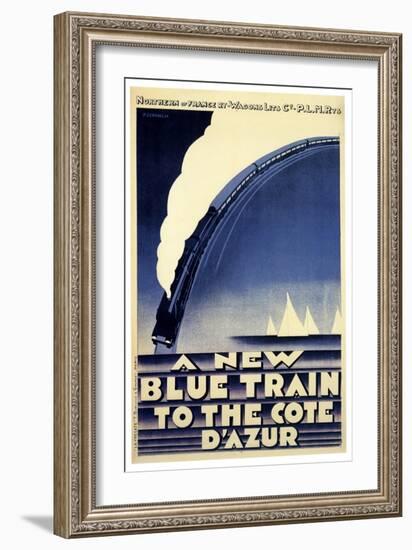 Bluetrain-Vintage Apple Collection-Framed Giclee Print