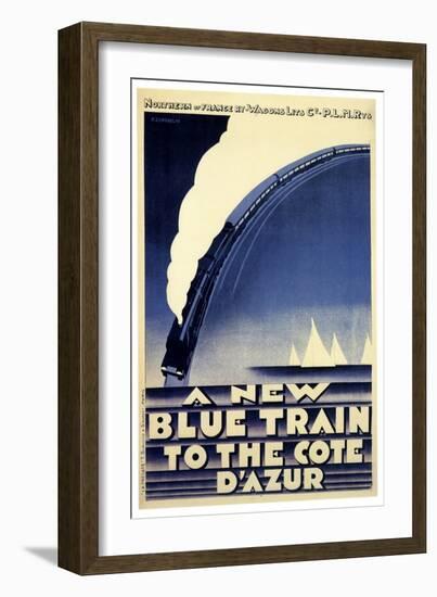 Bluetrain-Vintage Apple Collection-Framed Giclee Print