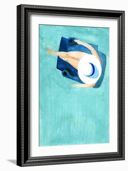 Bluets 3-The Trainyard Cooperative-Framed Giclee Print