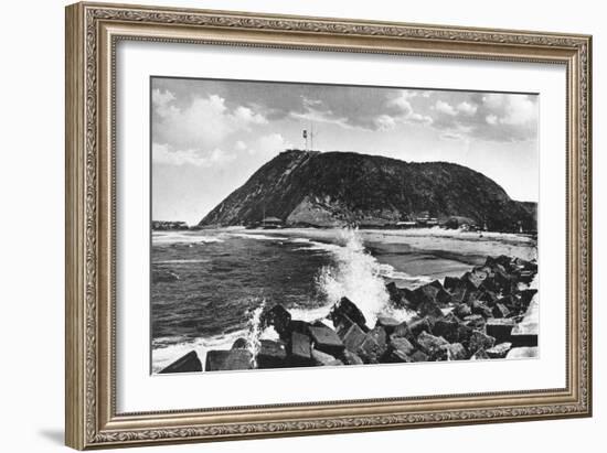 Bluff and Lighthouse, Durban, South Africa-null-Framed Giclee Print