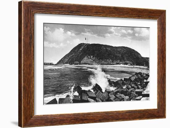 Bluff and Lighthouse, Durban, South Africa-null-Framed Giclee Print