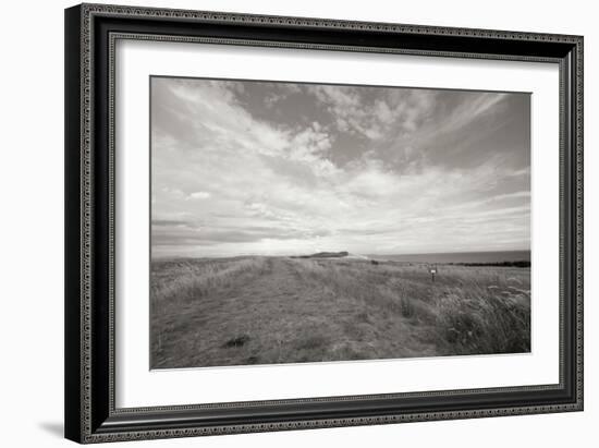 Bluff Path BW-Dana Styber-Framed Photographic Print