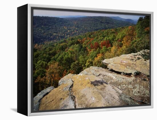 Bluff, Petit Jean State Park, Arkansas, USA-Charles Gurche-Framed Premier Image Canvas