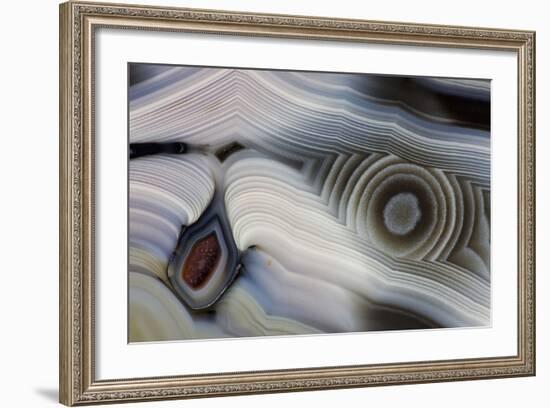 Bluish Baker Egg, Thunderegg, New Mexico-Darrell Gulin-Framed Premium Photographic Print