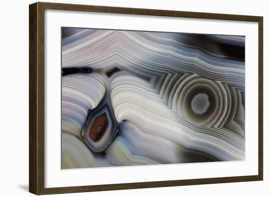 Bluish Baker Egg, Thunderegg, New Mexico-Darrell Gulin-Framed Premium Photographic Print