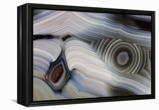 Bluish Baker Egg, Thunderegg, New Mexico-Darrell Gulin-Framed Premier Image Canvas