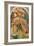 Blume, 1897-Alphonse Mucha-Framed Giclee Print