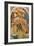 Blume, 1897-Alphonse Mucha-Framed Giclee Print