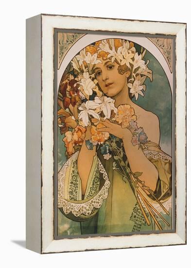 Blume, 1897-Alphonse Mucha-Framed Premier Image Canvas