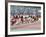 Blured Action at the Start of a Mens 100 Meter Track and Field Race-Paul Sutton-Framed Photographic Print