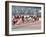 Blured Action at the Start of a Mens 100 Meter Track and Field Race-Paul Sutton-Framed Photographic Print