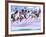 Blured Action at the Start of a Mens 100 Meter Track and Field Race-Paul Sutton-Framed Photographic Print