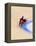 Blurred Action of Cyclist Competing on the Track-Chris Trotman-Framed Premier Image Canvas