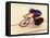 Blurred Action of Cyclist on the Track-Chris Trotman-Framed Premier Image Canvas