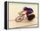 Blurred Action of Cyclist on the Track-Chris Trotman-Framed Premier Image Canvas