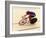 Blurred Action of Cyclist on the Track-Chris Trotman-Framed Photographic Print