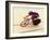 Blurred Action of Cyclist on the Track-Chris Trotman-Framed Photographic Print