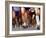 Blurred Action of Runner's Legs Competing in a Race, New York, New York, USA-Chris Trotman-Framed Photographic Print