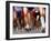 Blurred Action of Runner's Legs Competing in a Race-null-Framed Photographic Print