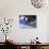 Blurred Action of Snowboarder, Nagano, JPN-null-Photographic Print displayed on a wall