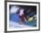 Blurred Action of Snowboarder, Nagano, JPN-null-Framed Photographic Print