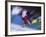 Blurred Action of Snowboarder, Nagano, JPN-null-Framed Photographic Print