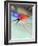 Blurred Action of Speed Skater-Paul Sutton-Framed Photographic Print