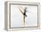 Blurred Action of Woman Figure Skater, Torino, Italy-Chris Trotman-Framed Premier Image Canvas