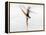 Blurred Action of Woman Figure Skater, Torino, Italy-Chris Trotman-Framed Premier Image Canvas