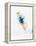 Blurred Action of Woman Figure Skater, Torino, Italy-Chris Trotman-Framed Premier Image Canvas