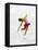 Blurred Action of Woman Figure Skater, Torino, Italy-Chris Trotman-Framed Premier Image Canvas