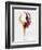 Blurred Action of Woman Figure Skater, Torino, Italy-Chris Trotman-Framed Premium Photographic Print