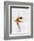 Blurred Action of Woman Figure Skater, Torino, Italy-Chris Trotman-Framed Premium Photographic Print