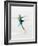 Blurred Action of Woman Figure Skater, Torino, Italy-Chris Trotman-Framed Photographic Print