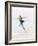 Blurred Action of Woman Figure Skater, Torino, Italy-Chris Trotman-Framed Photographic Print