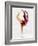 Blurred Action of Woman Figure Skater, Torino, Italy-Chris Trotman-Framed Photographic Print