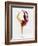 Blurred Action of Woman Figure Skater, Torino, Italy-Chris Trotman-Framed Photographic Print