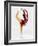 Blurred Action of Woman Figure Skater, Torino, Italy-Chris Trotman-Framed Photographic Print