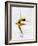 Blurred Action of Woman Figure Skater, Torino, Italy-Chris Trotman-Framed Photographic Print